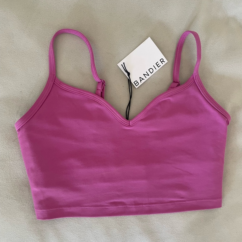 BANDIER Women's Pink Crop Top